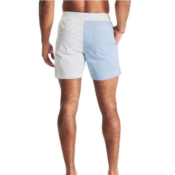 Ser.O.Ya Men's Ziggy Swim Trunk Shorts in Blue Stripe Combo Size L NWT - Picture 4 of 9